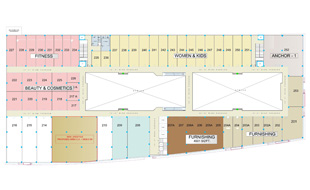 RahulRaj Mall Second Floor Plan