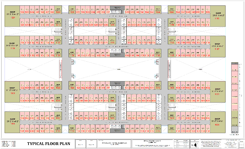 RahulRaj Textile City Typical Floor Plan